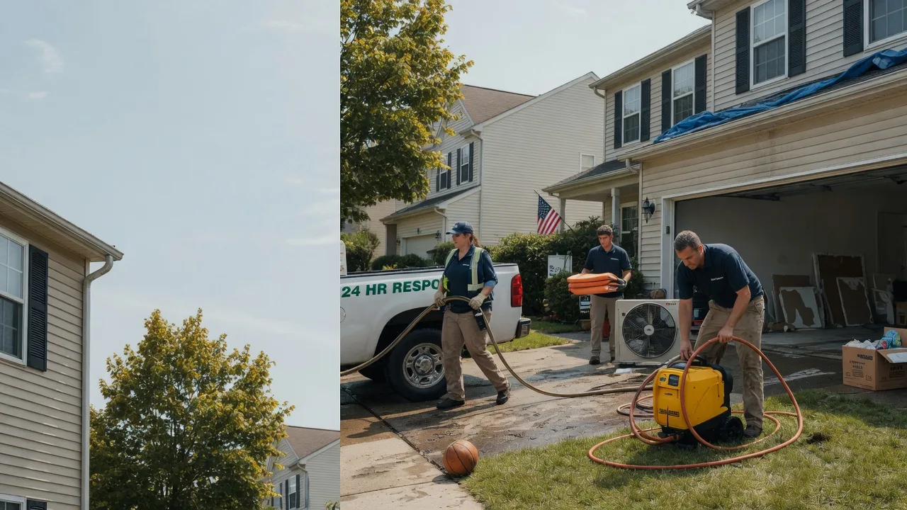 Emergency Water Damage Restoration in Pollocksville, NC near me